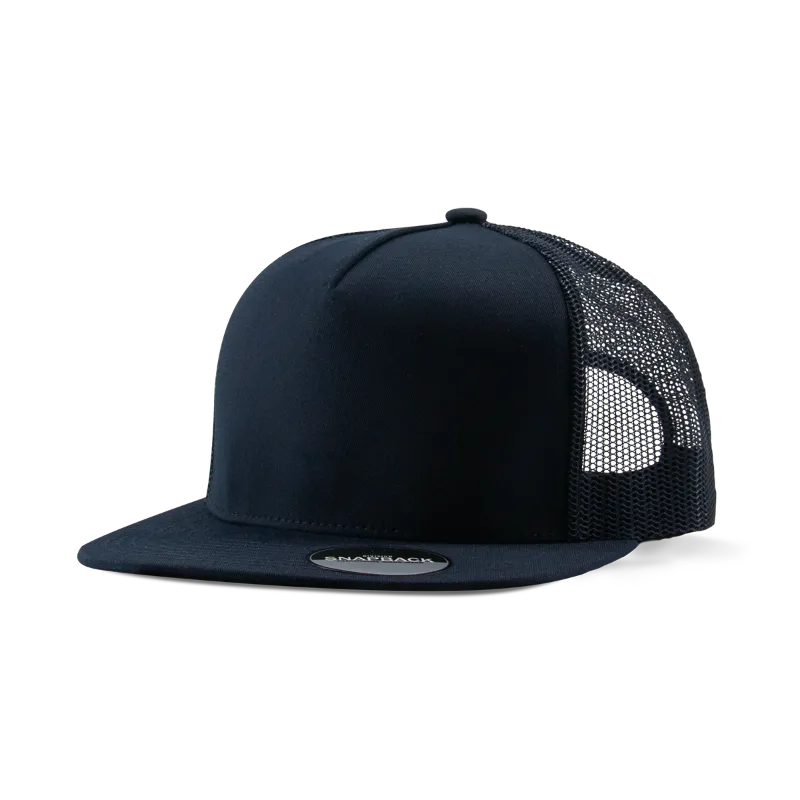 Custom Logo Traditional 5-Panel Pro Trucker Cap