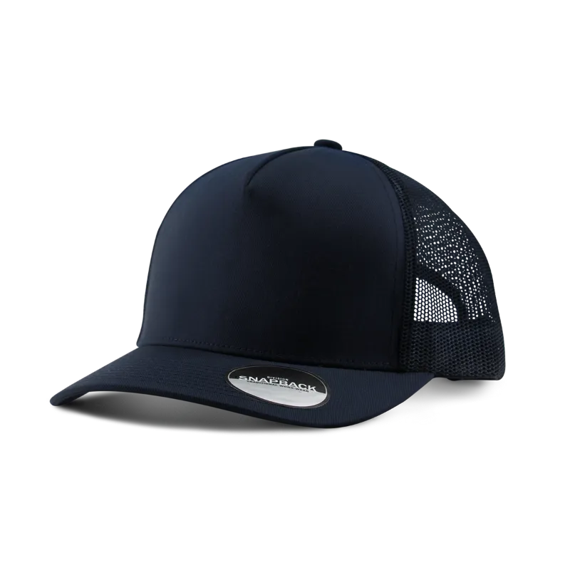 Custom Logo Traditional 5-panel Trucker Cap