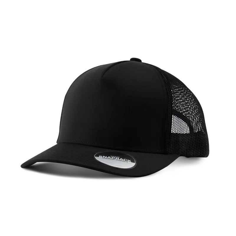Custom Logo Traditional 5-panel Trucker Cap