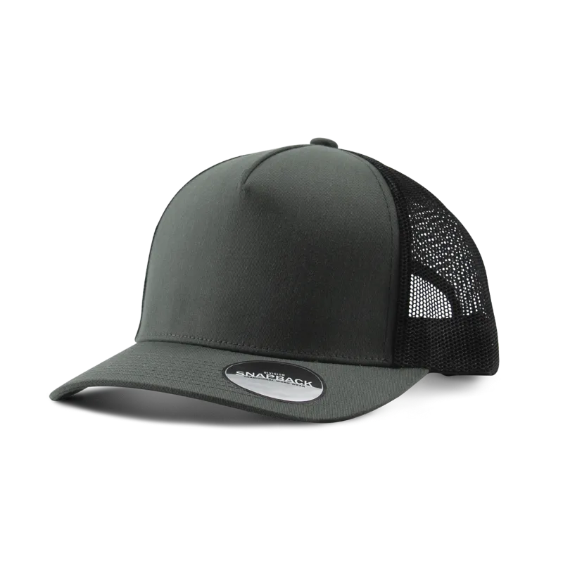 Custom Logo Traditional 5-panel Trucker Cap