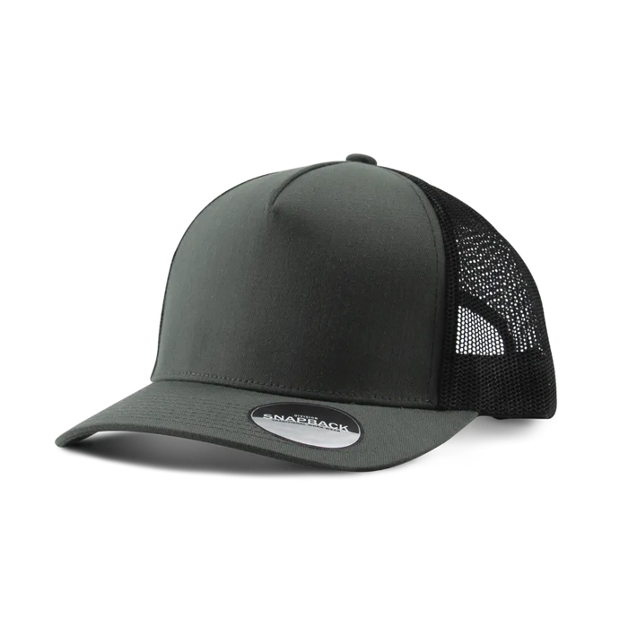 Custom Logo Traditional 5-panel Trucker Cap