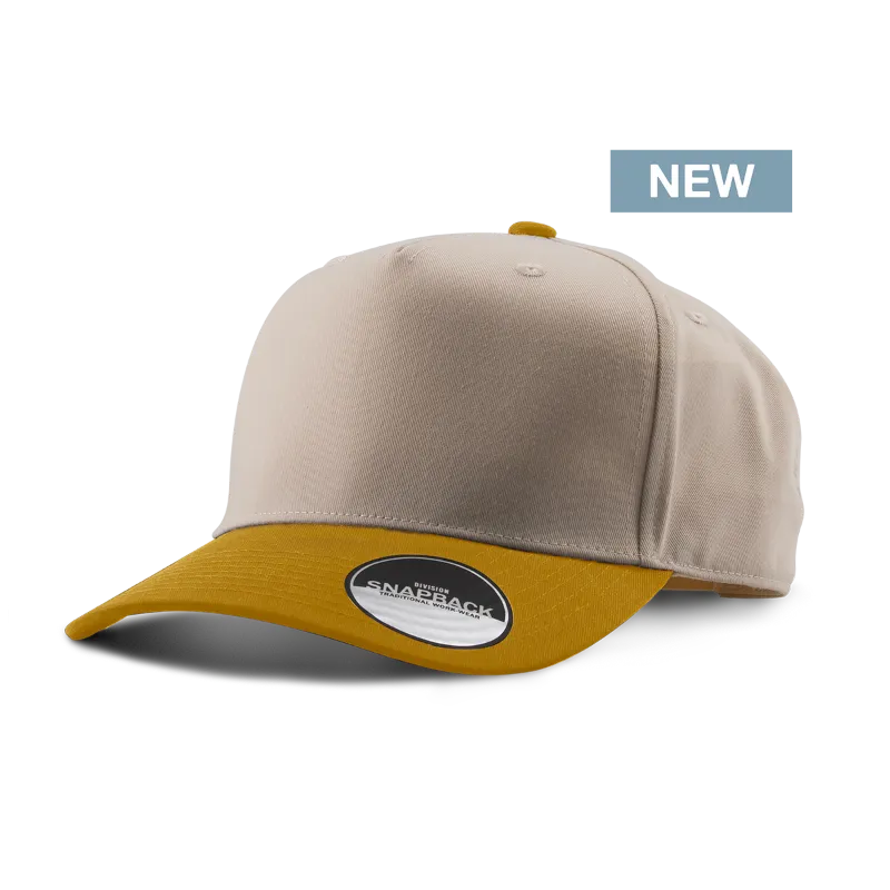 Custom Logo Traditional Division Combo 5-Panel Cap