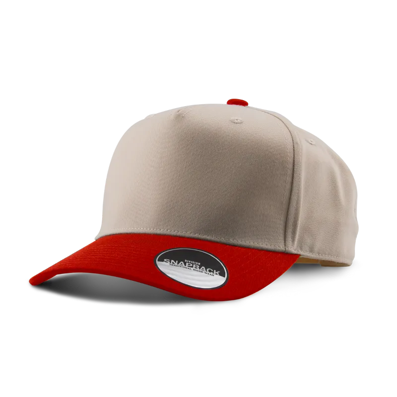 Custom Logo Traditional Division Combo 5-Panel Cap