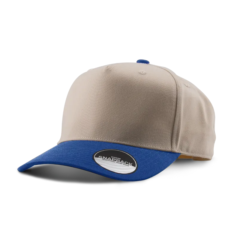 Custom Logo Traditional Division Combo 5-Panel Cap