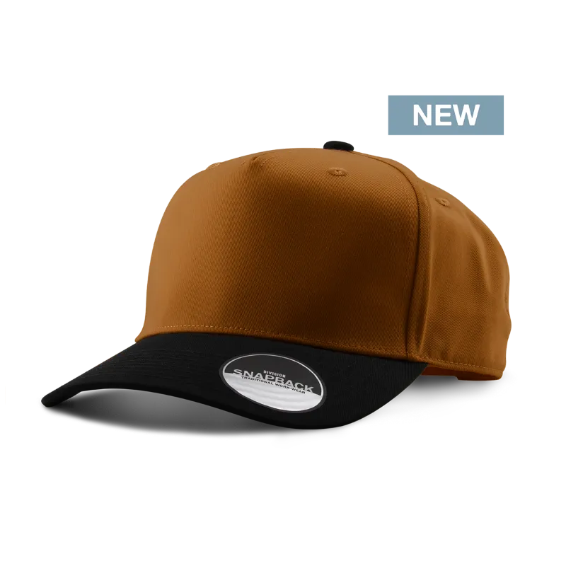 Custom Logo Traditional Division Combo 5-Panel Cap
