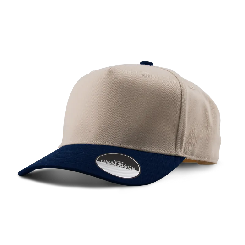 Custom Logo Traditional Division Combo 5-Panel Cap