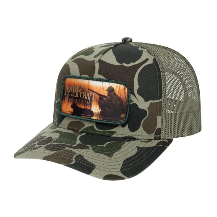 Custom Logo Traditional Duck Camo Trucker Mesh Back Cap