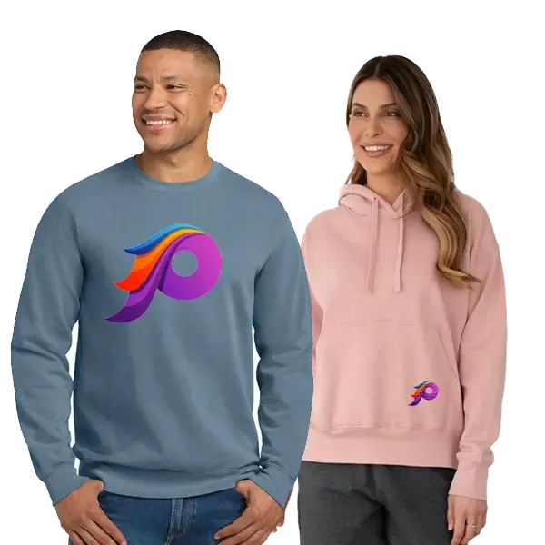 Custom logo hoodie and sweater for teams and businesses in Canada