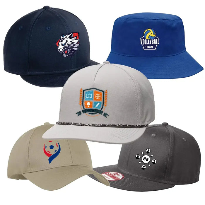 Casquettes à logo personnalisé pour équipes et entreprises au Canada