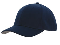 Custom Logo Headwear Canada Premium American Twill with Contrast Peak Under