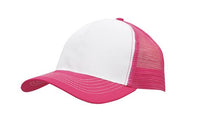 Custom Logo Headwear Canada Breathable Poly Twill With Mesh Back