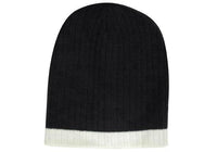 Custom Logo Headwear Canada Two Tone Cable Knit Beanie - Toque