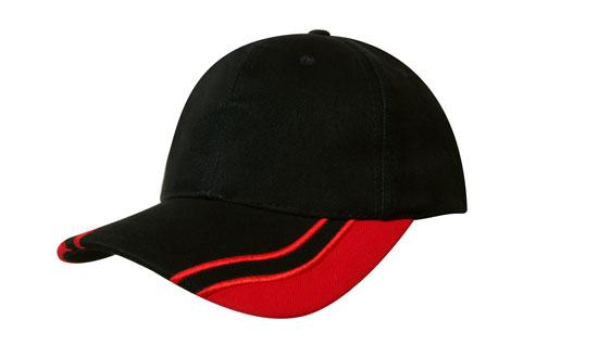 Custom Logo Headwear Canada Brushed Heavy Cotton with Curved Peak Inserts