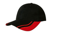 Custom Logo Headwear Canada Brushed Heavy Cotton with Curved Peak Inserts