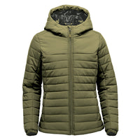 Custom Logo Stormtech Women's Nautilus Quilted Hoody