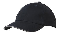 Custom Logo Headwear Canada Brushed Heavy Cotton with Sandwich Trim || 4210