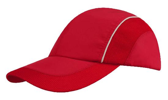 Custom Logo Headwear Canada Spring Woven Fabric with Mesh to Side Panels and Peak