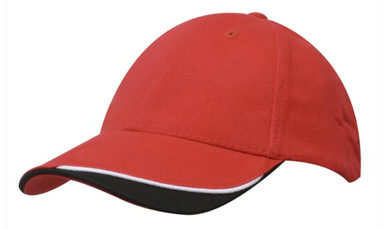 Custom Logo Headwear Canada Brushed Heavy Cotton with Indented Peak