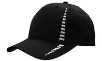 Custom Logo Headwear Canada Breathable Poly Twill with Small Check Patterning