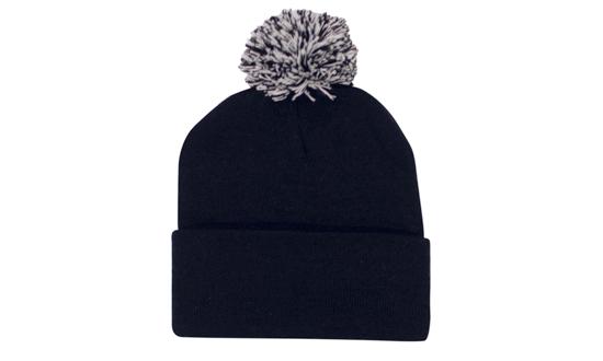 Custom Logo Headwear Canada Acrylic Beanie with Pom Pom