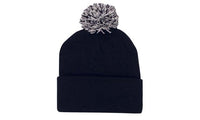 Custom Logo Headwear Canada Acrylic Beanie with Pom Pom