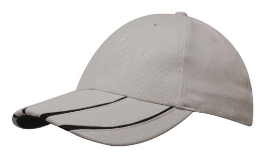 Custom Logo Headwear Canada Brushed Heavy Cotton with Laminated Two-Tone Peak