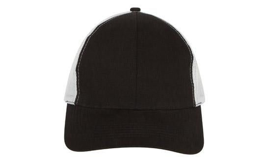 Custom Logo Headwear Canada Brushed Cotton with Mesh Back