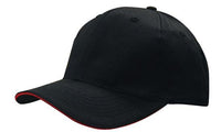 Custom Logo Headwear Canada Breathable Poly Twill with Sandwich Trim