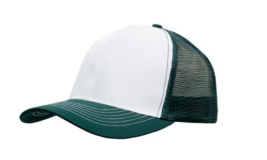 Custom Logo Headwear Canada Breathable Poly Twill With Mesh Back