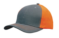 Custom Logo Headwear Canada Brushed Heavy Cotton Contrast Cap