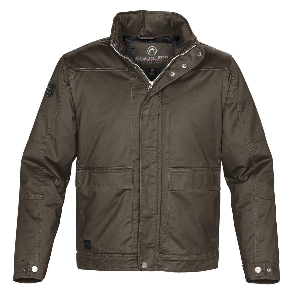 Custom Logo Stormtech Men's Outback Waxed Twill Jacket