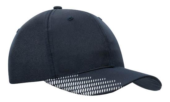 Custom Logo Headwear Canada Breathable Poly Twill with Peak Flash Print