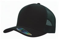 Custom Logo Headwear Canada American Premium Twill/Mesh Deep Fit Trucker Cap