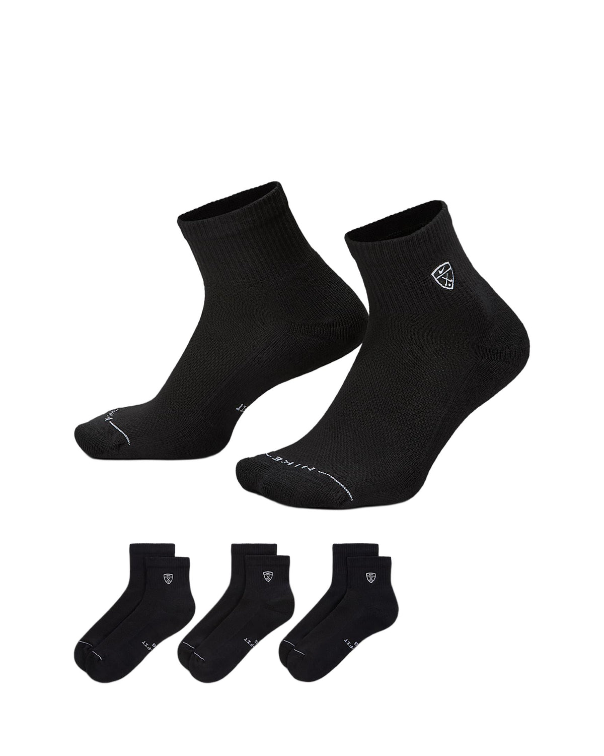 Nike Everyday Elevated Golf Ankle Socks (3 Pairs) - Multi-Color (902)