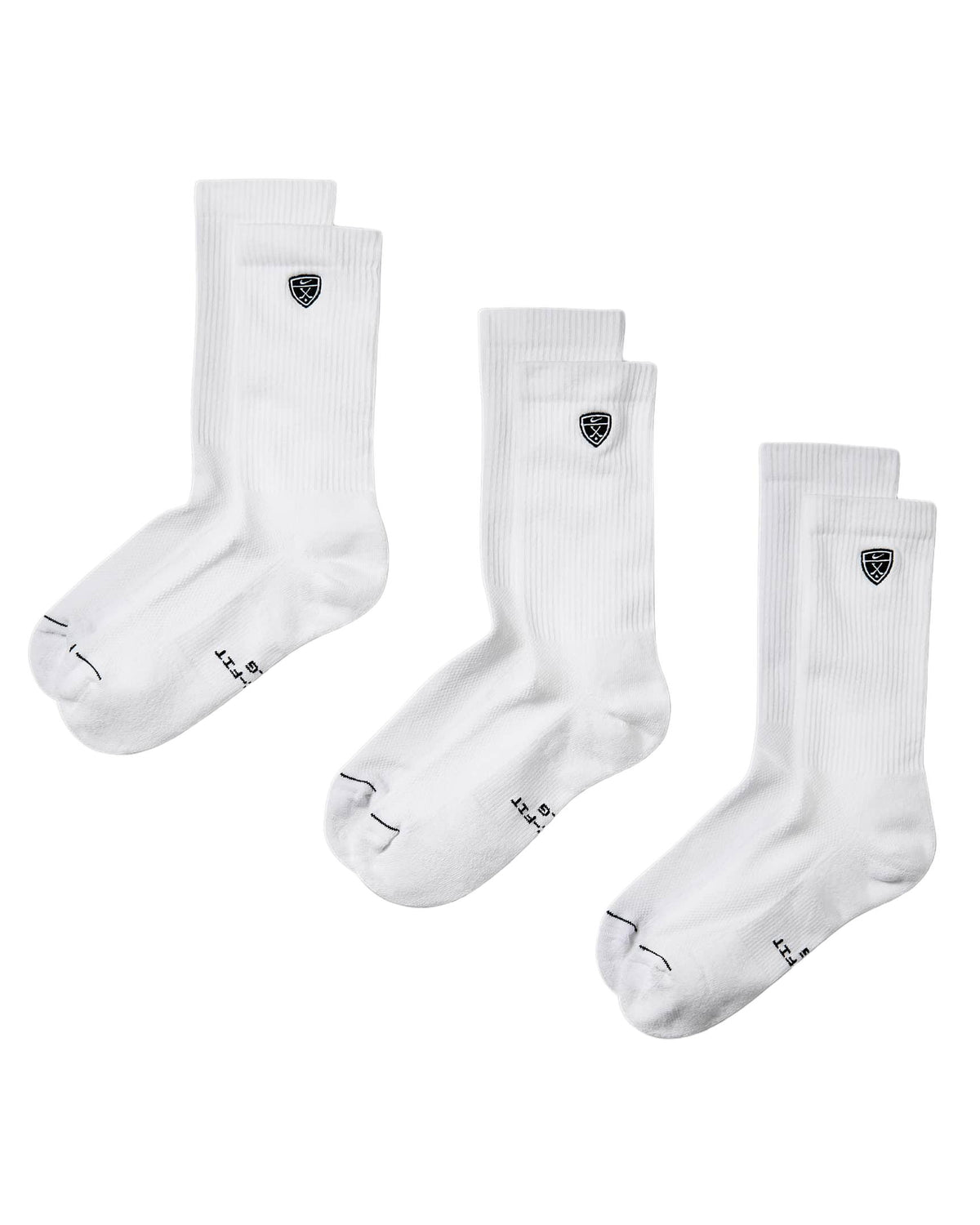 Nike Everyday Elevated Golf Crew Socks (3 Pairs) - Multi-Color (901)