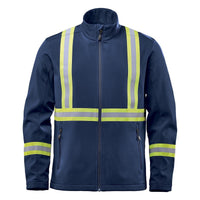 Custom Logo Stormtech Men's Orbiter Reflective Softshell Jacket