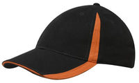 Custom Logo Headwear Canada Brushed Heavy Cotton with Inserts on the Peak & Crown