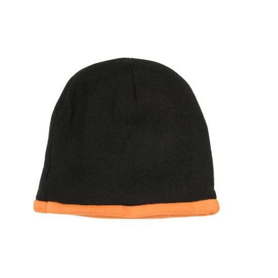 Custom Logo Headwear Canada Roll Down Acrylic & Polar Fleece Beanie - Toque