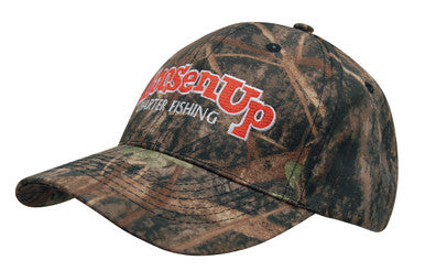 Custom Logo Headwear Canada True Timber Camouflage 6 Panel Cap