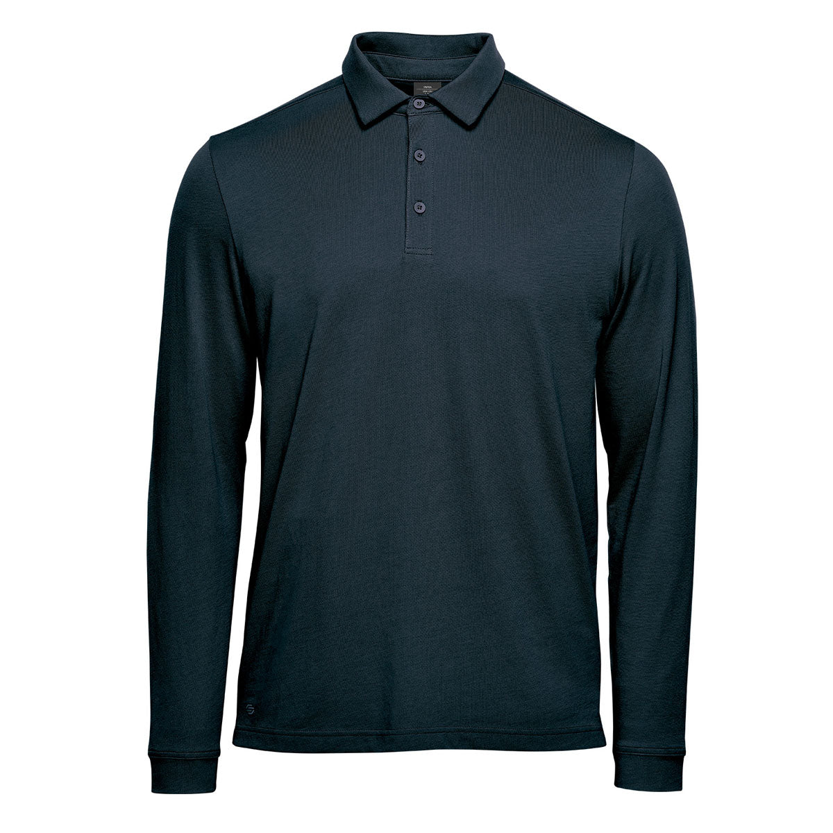 Custom Logo Stormtech Men's Nevada L/S Micro Pique Polo