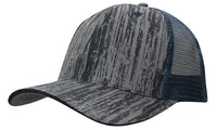 Custom Logo Headwear Canada Wood Printed With Mesh Back || 4144