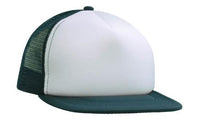 Custom Logo Headwear Canada Trucker Mesh Cap With Flat Peak