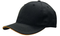 Custom Logo Headwear Canada Breathable Poly Twill with Sandwich Trim