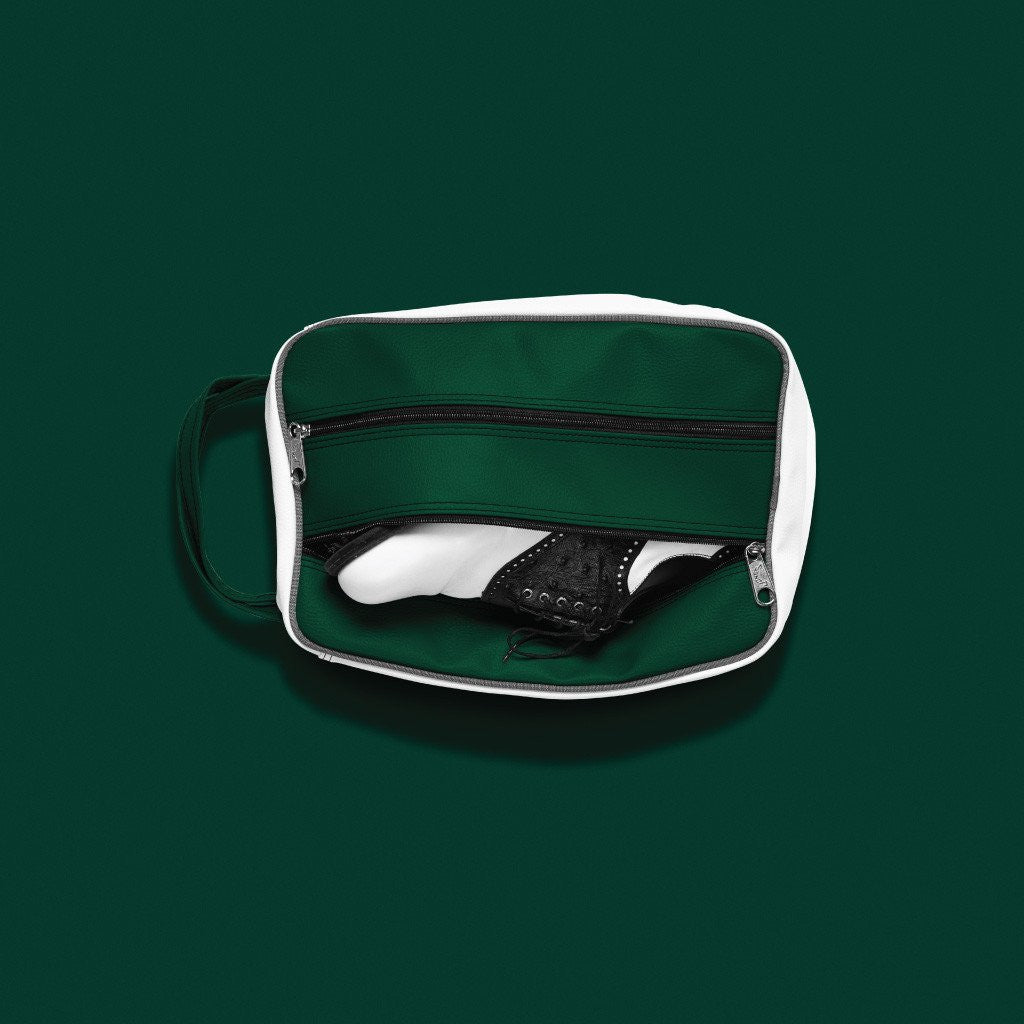 Jones Classic Shoe Bag - Green/White