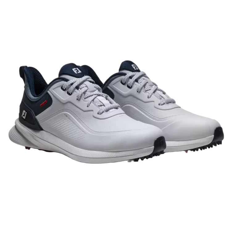 FootJoy Pro SL Golf Shoes - White/Steel Blue/Peacoat - Canadian