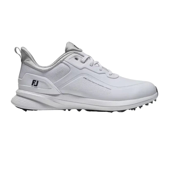 FootJoy Pro S/L Golf Shoes - White/White/Grey