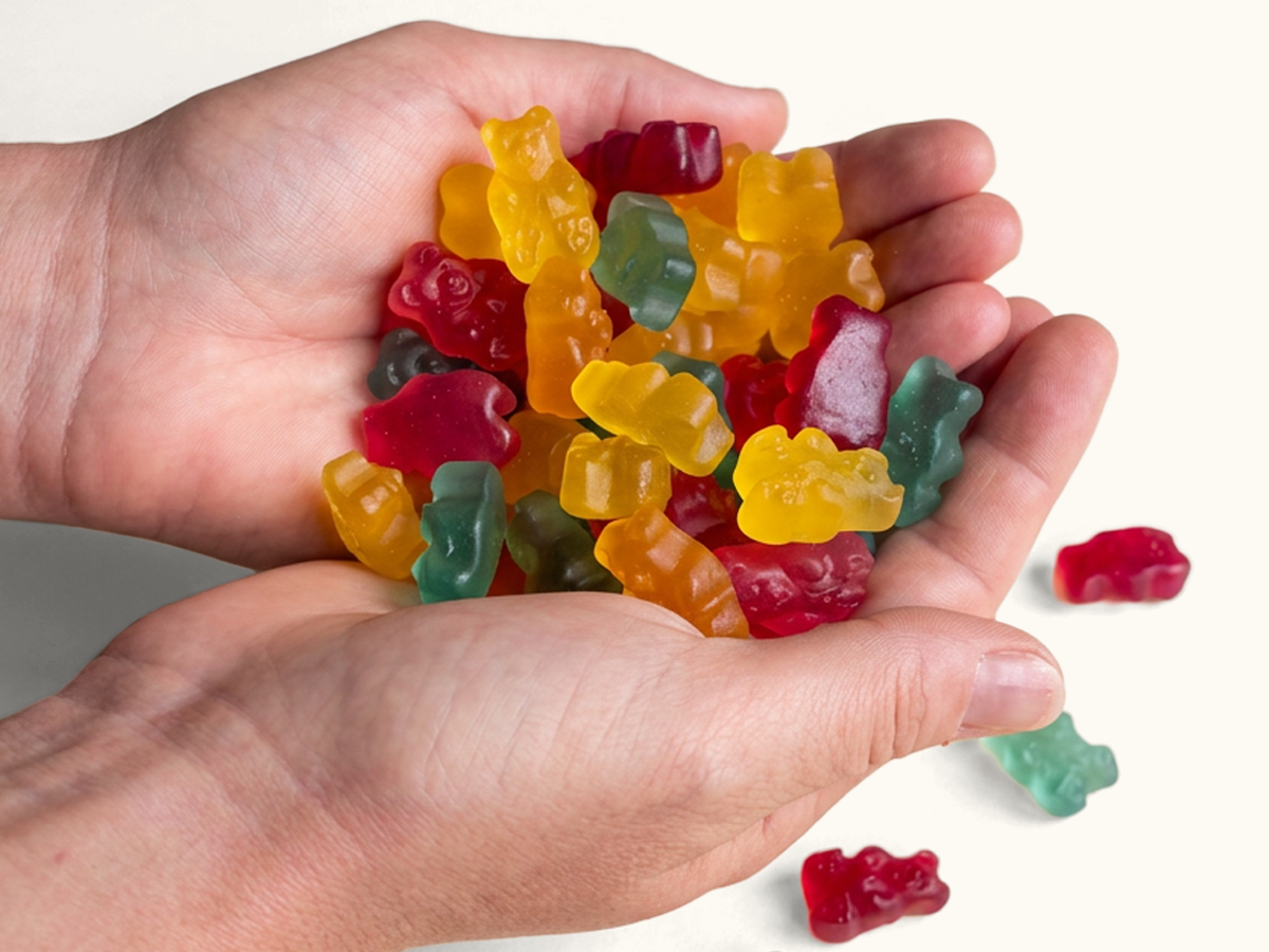 Custom Logo Custom-Sleeve Gummy Candy Cube – 8oz, Full Color Wrap – image 5