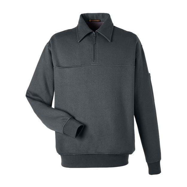 Harriton Unisex ClimaBloc™ Heavyweight Tactical Quarter-Zip Pullover