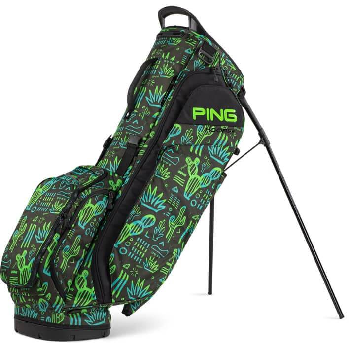 Ping Hoofer Blue/Brown store Plaid Stand/Carry Golf Bag