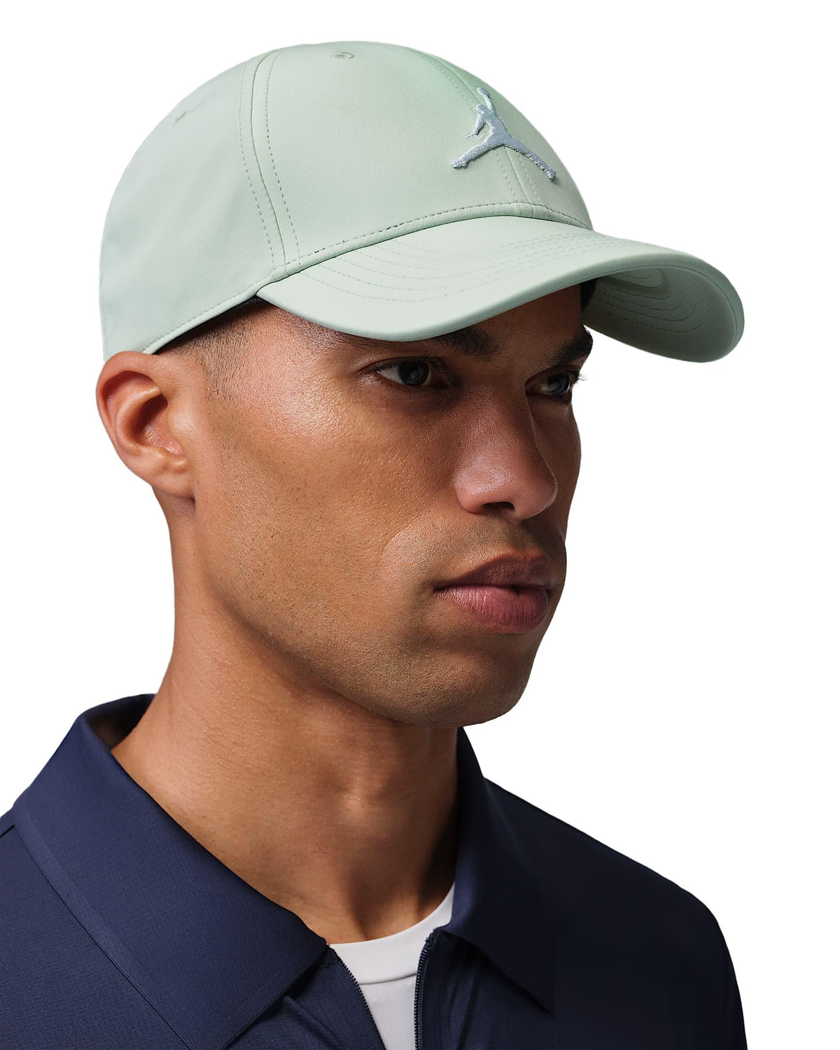 Nike Jordan Club Dri-FIT Structured Golf Hat - Pistachio Frost / White